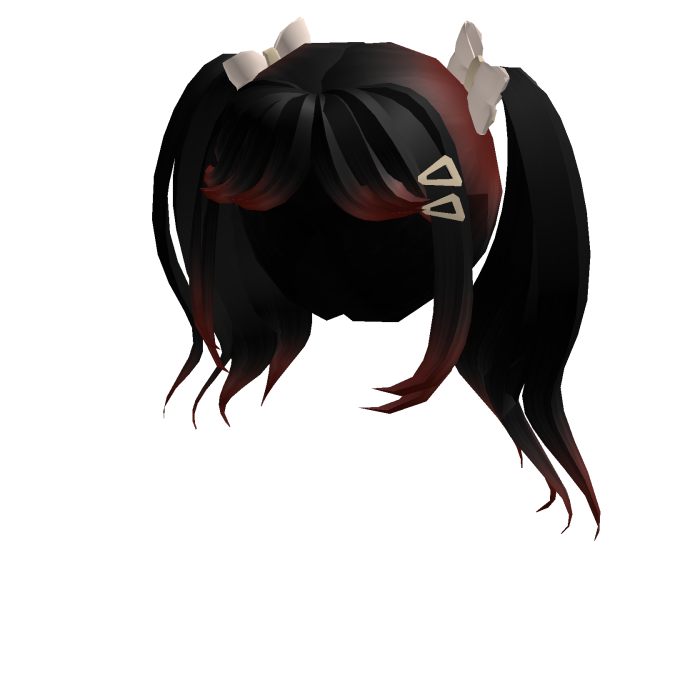 Red black hair 