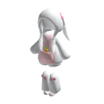 Cute Rabbit costume 🐰🤍(White)