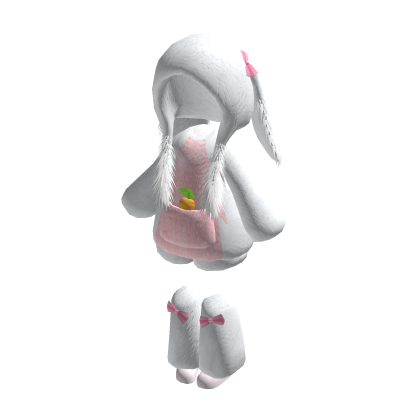 Cute Rabbit costume 🐰🤍(White)
