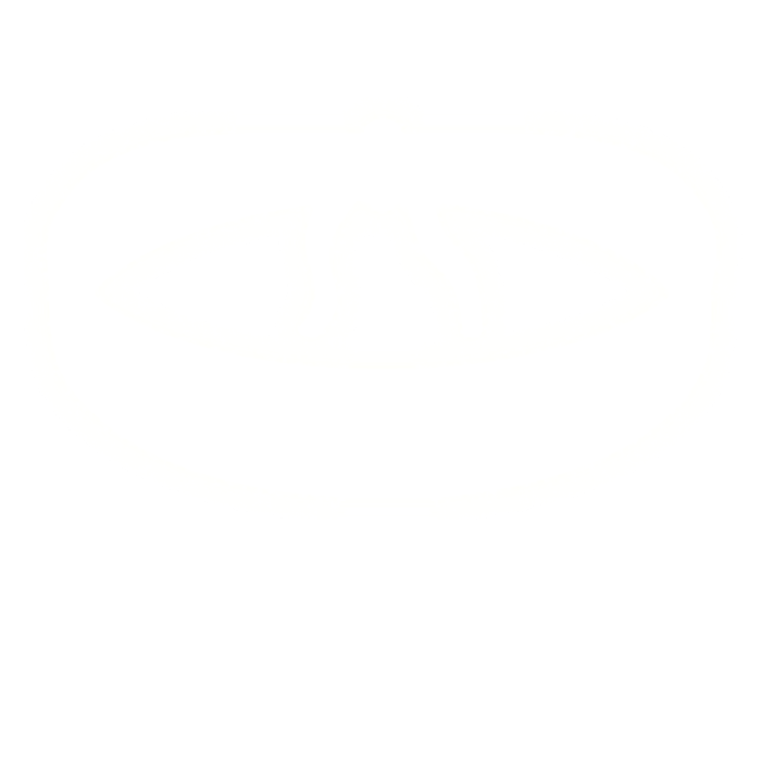 (EMISSIVE) glowing white blindfold