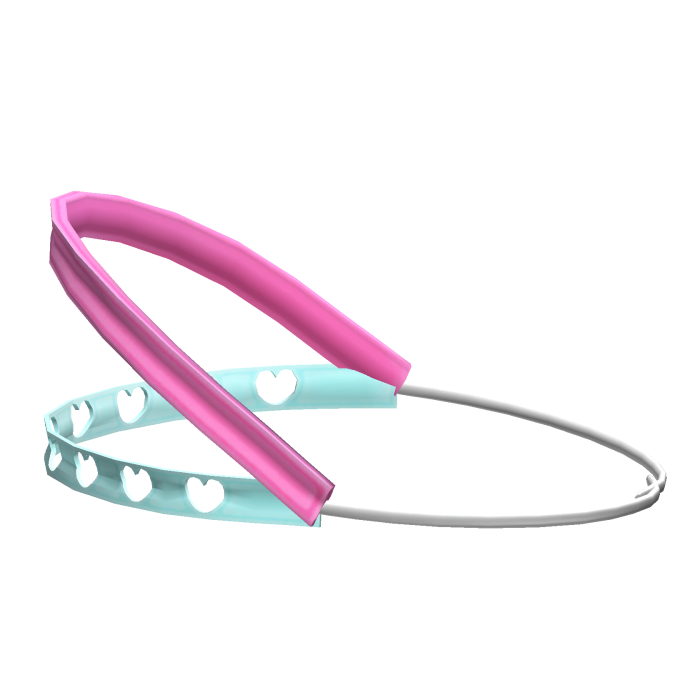 ♡ cute kawaii braces headgear in pink blue