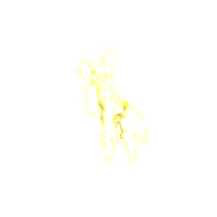 Glowing Angelical Bow for Korblox