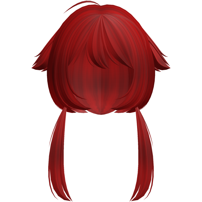 red alternative jellyfish vkei hair