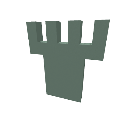 3-D-ish castle tower