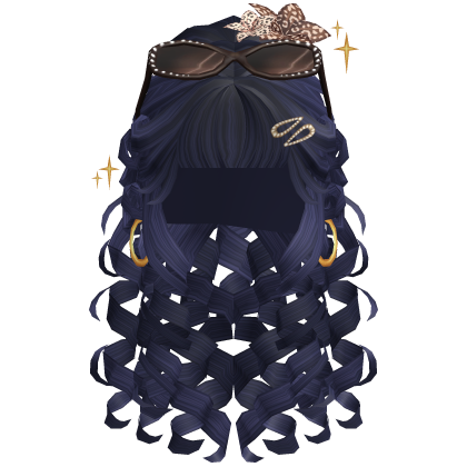 Purple Y2K Layered Curly Pigtails Hair
