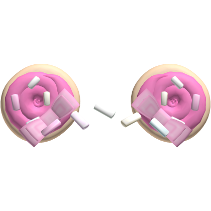 ʚ ︵ mm! adorable pink sugar sprinkle cookie ears  Roblox item