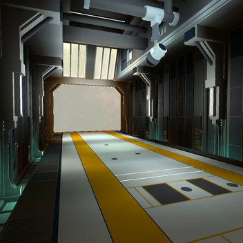 Spaceship Launch Hangar