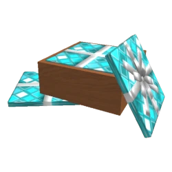 Box of Blue Wrapping Paper