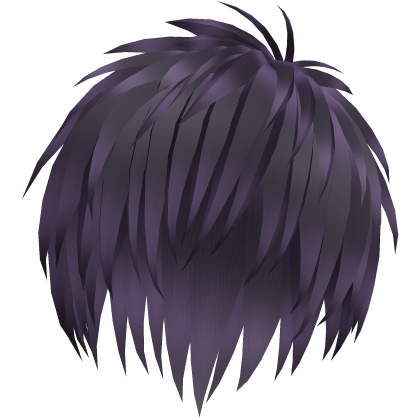 Purple Messy Emo Hair Roblox item