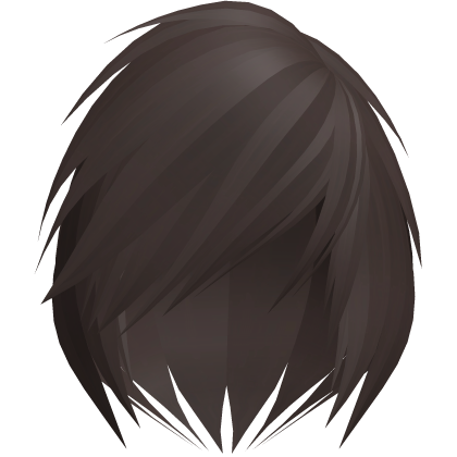 emo scene vkei brown short moe hair