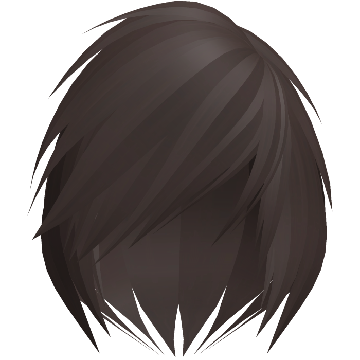 emo scene vkei brown short moe hair