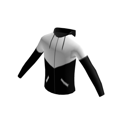 Sweatshirt White Hoodie Black Sport Drip thumbnail