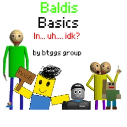 Baldis basics in idk mod menu testing icon