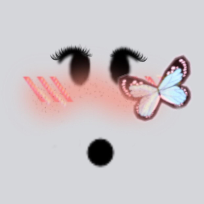 Cute aesthetic face Roblox decal