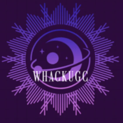 Whack's UGC Roblox group icon