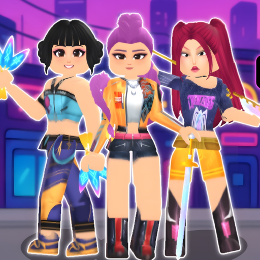 2 Player Kpop Demon Hunters Tycoon 🎤 official Roblox game thumbnail