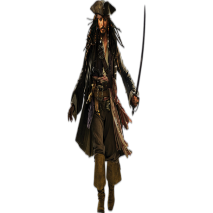jack sparrow transparent Roblox decal