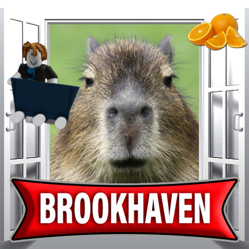 (Cart Ride Into) Capybara Hot Spring BrookhavenRP!