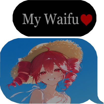 Kasane Teto Waifu Image/Text