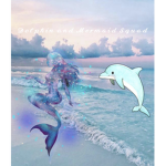 Dolphin and Mermaid Squad 🧜‍♀️ 🐬🌺
