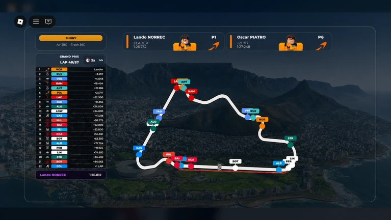 LIVE TRACK MAP