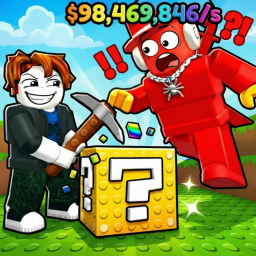 Break a Lucky Block for Things!