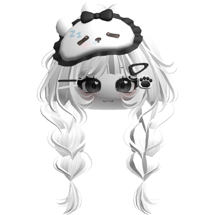 ♡ Sleepy Dolly Low Girl Braids (White) thumbnail