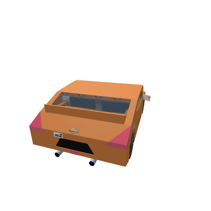 Blocky Car Nissan 350z Car Crashes Test
