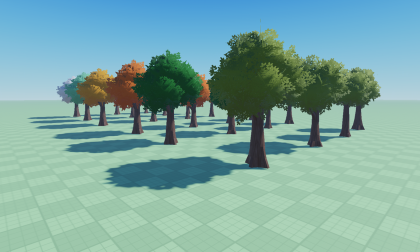 Stylized Tree Pack preview 1