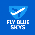Fly blue skys