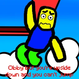 Obby but you're upside down and you can't jump icon