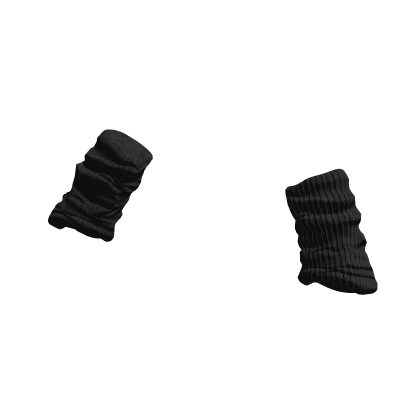 Soft Cute Arm Warmers (Black)