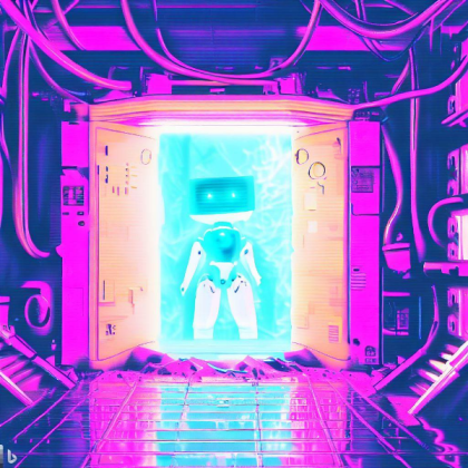 Portal vaporwave Roblox decal