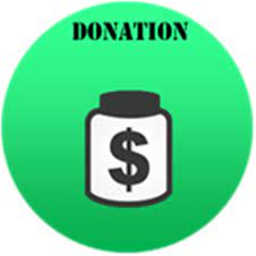 Donation game + disco stage