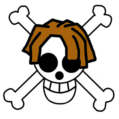 Bacon Hair Pirate Flag Roblox decal