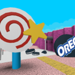 (New)⚫️Escape The Candy Oreo Obby!