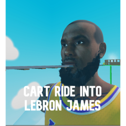 [UPDATE!] Cart ride into Lebron James