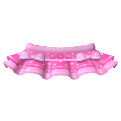 ♡ hot pink tweencore polka dot skirt 🩷