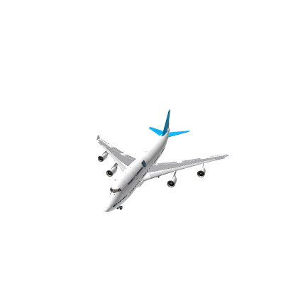 Inter Air jumbo jet animated
