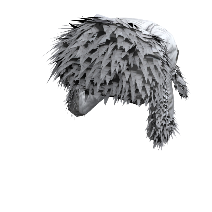 White Fluffy Fur Ushanka