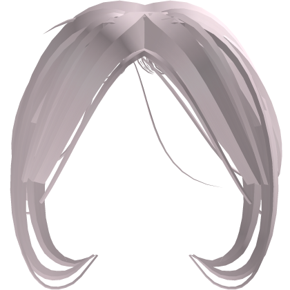 Light Pink Messy Bangs w/ Edges