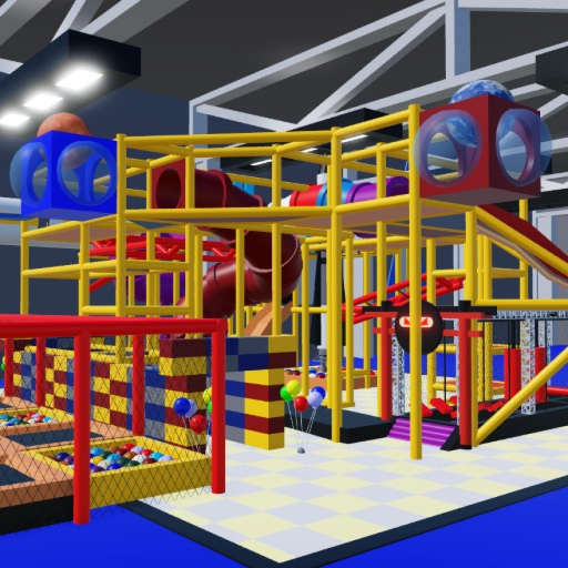 Indoor Playground Tycoon official Roblox game thumbnail