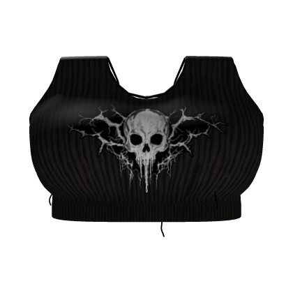 Skull croptop
