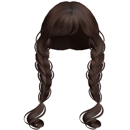 Windy Wispy Soft Girly Braids (Dark Brown) Roblox item