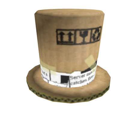 Recycled Cardboard Top Hat