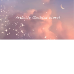 *+* Aesthetic Clothing Store *+*