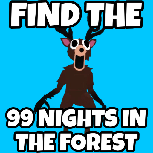 Find the 99 Nights in the Forest official Roblox game thumbnail