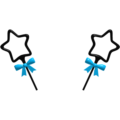 Black/Blue Diwali Sparkler Headband Bows (Addon)