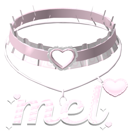 mel pink choker