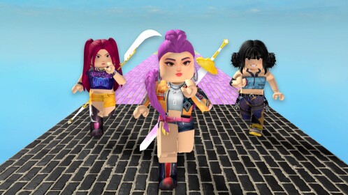KPop Demon Hunters Speed Clicker 🎤⚡